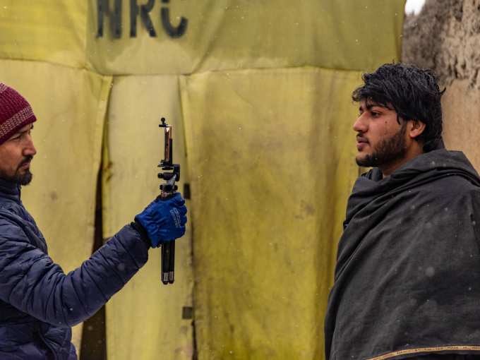 Jahanzeb is among the many Afghans helped by the Norwegian Refugee Council. NRC has provided his family with latrine and infection-control equipment. Photo: NRC 
